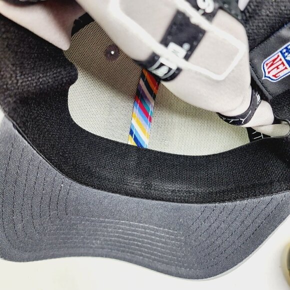 Men's Tampa Bay Buccaneers New Era Heather Gray NFL Crucial Catch Coaches OSFM - Picture 11 of 11